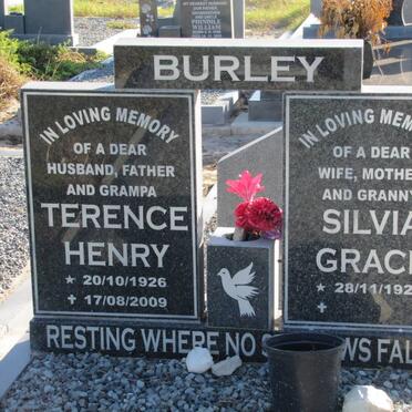 BURLEY Terence Henry 1926-2009 &amp; Silvia Grace 1927-