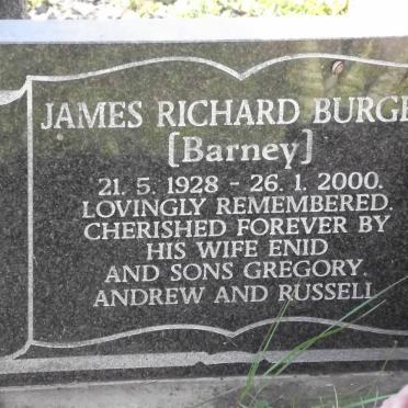 BURGER James Richard 1928-2000