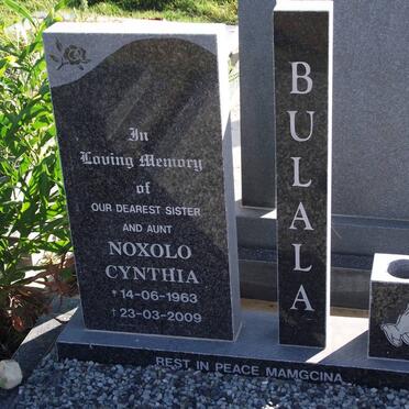 BULALA Noxolo Cynthia 1963-2009