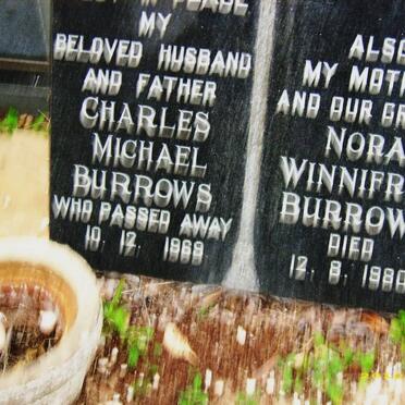 BURROWS Charles Michael -1969 &amp; Nora Winnifred -1980