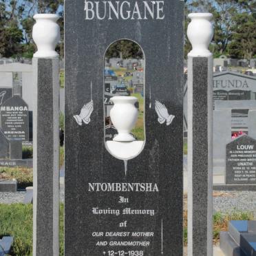 BUNGANE Ntombentsha 1938-2009