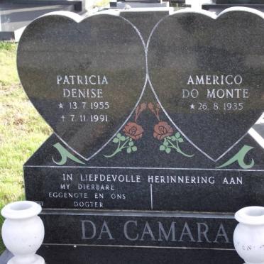 CAMARA Patricia Denise, da 1955-1991 :: CAMARA Americo Do Monte, da 1935-2001