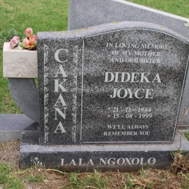 CAKANA Dideka Joyce 1944-1999