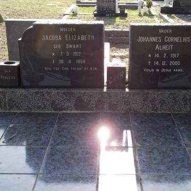 CARR Johannes Cornelius Allheit 1917-2000 &amp; Jacoba Elizabeth SWART 1912-1968