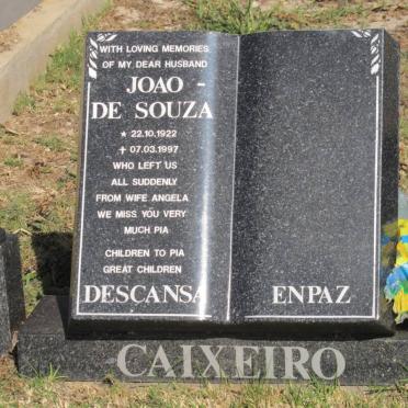 CAIXEIRO Joao-De Souza 1922-1997