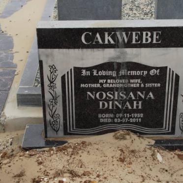 CAKWEBE Nosisana Dinah 1952-2011