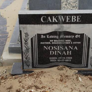 CAKWEBE Nosisana Dinah 1952-2011