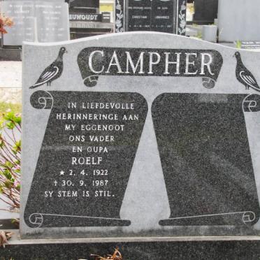 CAMPHER Roelf 1922-1987