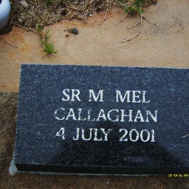 CALLAGHAN SR M. Mel -2001
