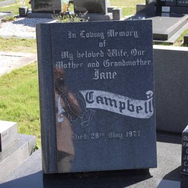 CAMPBELL Jane -1977