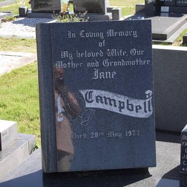 CAMPBELL Jane -1977