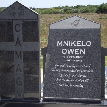 CAMAGU Mnikelo Owen 1970-2012