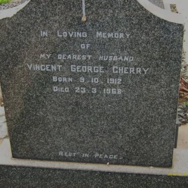 CHERRY Vincent George 1912-1968