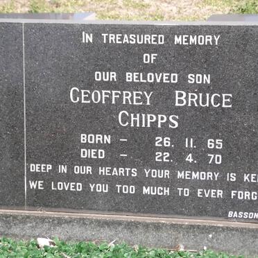 CHIPPS Geoffrey Bruce 1965-1970