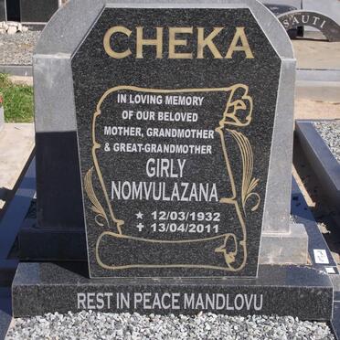 CHEKA Girly Nomvulazana 1932-2011