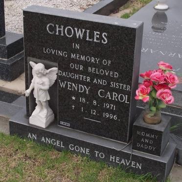 CHOWLES Wendy Carol 1971-1996