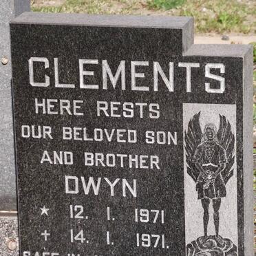 CLEMENTS Dwyn 1971-1971