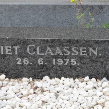 CLAASSEN Piet 1920-1975