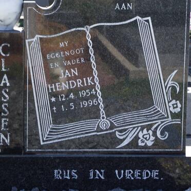 CLASSEN Jan Hendrik 1954-1996