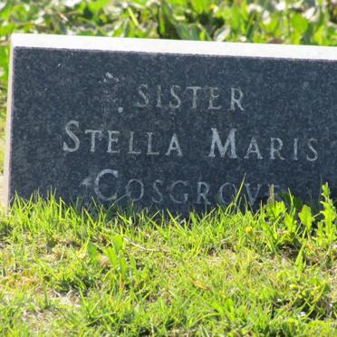 COSGROVE Stella Maris 1914-1994