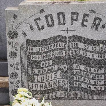 COOPER Louis Johannes 1941-1960