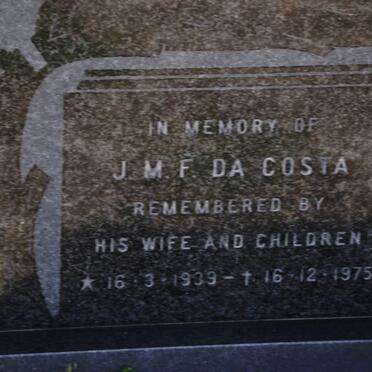 COSTA J.M.F., da 1939-1975