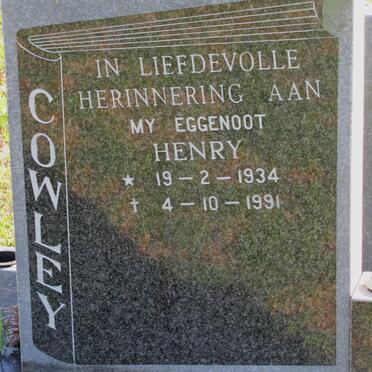 COWLEY Henry 1934-1991