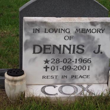 COX Dennis J. 1966-2001