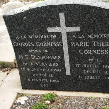 CORNESSE Georges 1890-1956 &amp; Marie Therese 1890-1967