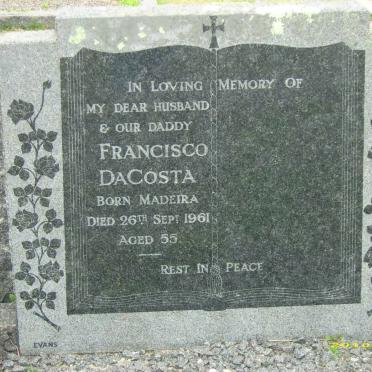 COSTA Francisco, da -1961