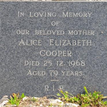 COOPER Alice Elizabeth -1968