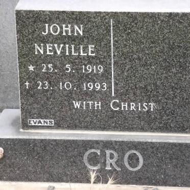 CRO John Neville 1919-1993