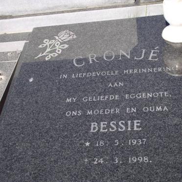 CRONJE Bessie 1937-1998