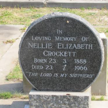 CROCKETT Nellie Elizabeth 1888-1966
