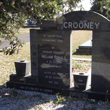 CROONEY William Ronald 1939-1979