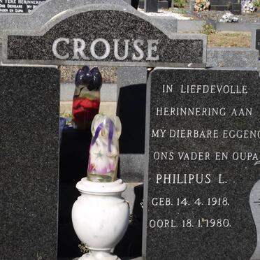 CROUSE Philipus L. 1918-1980