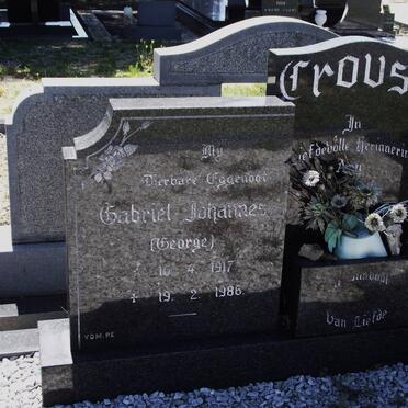 CROUSE Gabriel Johannes 1917-1986