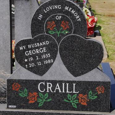 CRAILL George 1935-1989