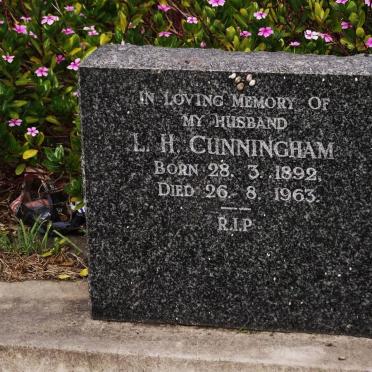CUNNINGHAM L.H. 1892-1963