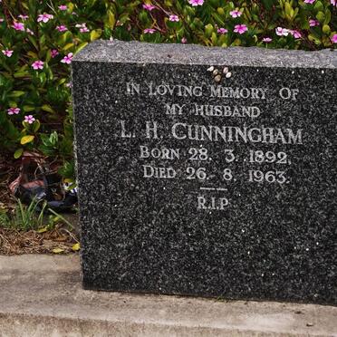 CUNNINGHAM L.H. 1892-1963
