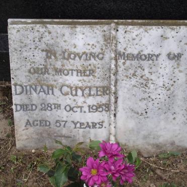 CUYLER Dinah -1958
