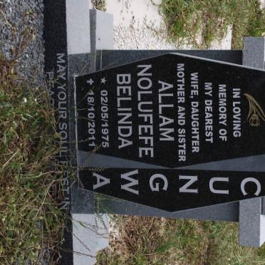 CUNGWA Allam Nolufefe Belinda1975-2011