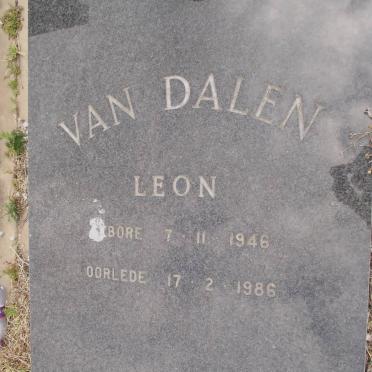 DALEN Leon, van 1946-1986