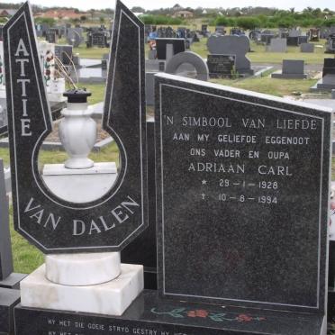 DALEN Adriaan Carl, van 1928-1994