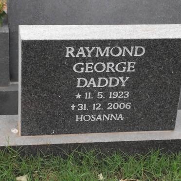 DADDY Raymond George 1923-2006