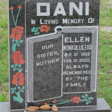 DANI Ellen Nonkululeko 1956-2005