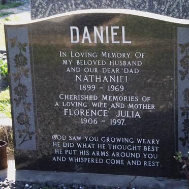 DANIEL Nathaniel 1899-1969 &amp; Florence Julia 1906-1997