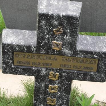 DAYIMANI Siyabulela 1981-2005