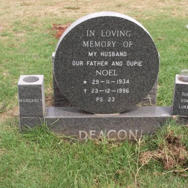 DEACON Noel Donald 1934-1996 &amp; Magrieta Maria LUKE 1931-2006