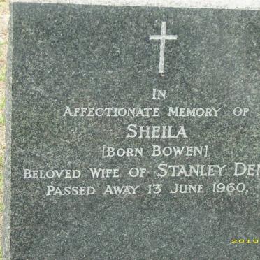 DENT Sheila nee BOWEN -1960